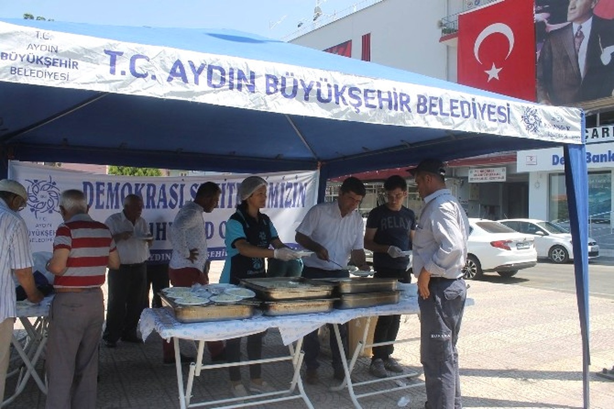 Aydın Büyükşehirden Koçarlı\'da Demokrasi Şehitleri İçin Hayır