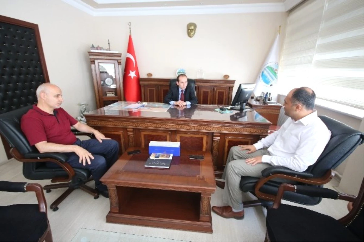 Başkan Özaltun\'dan Beyşehir\'in Yeni Kaymakamına Ziyaret