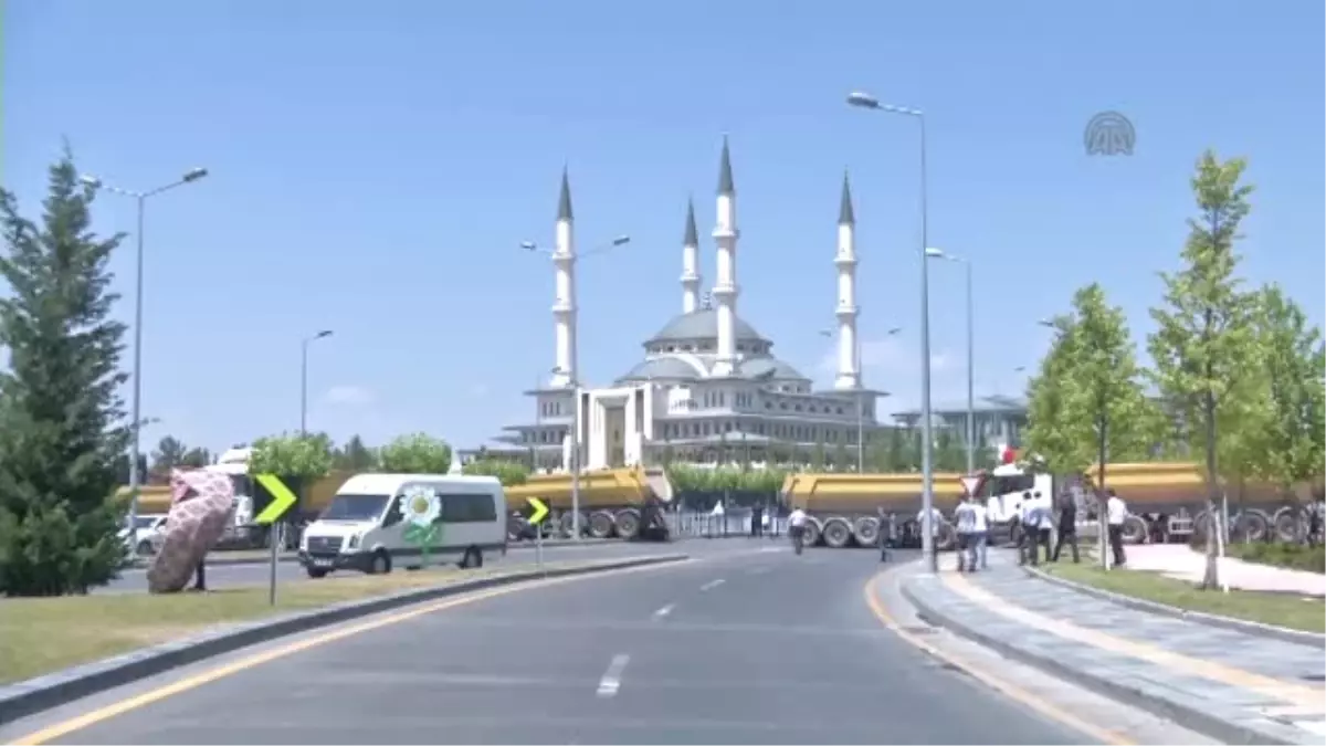 Beştepe Millet Camii Çevresinde Yoğun Güvenlik Önlemleri