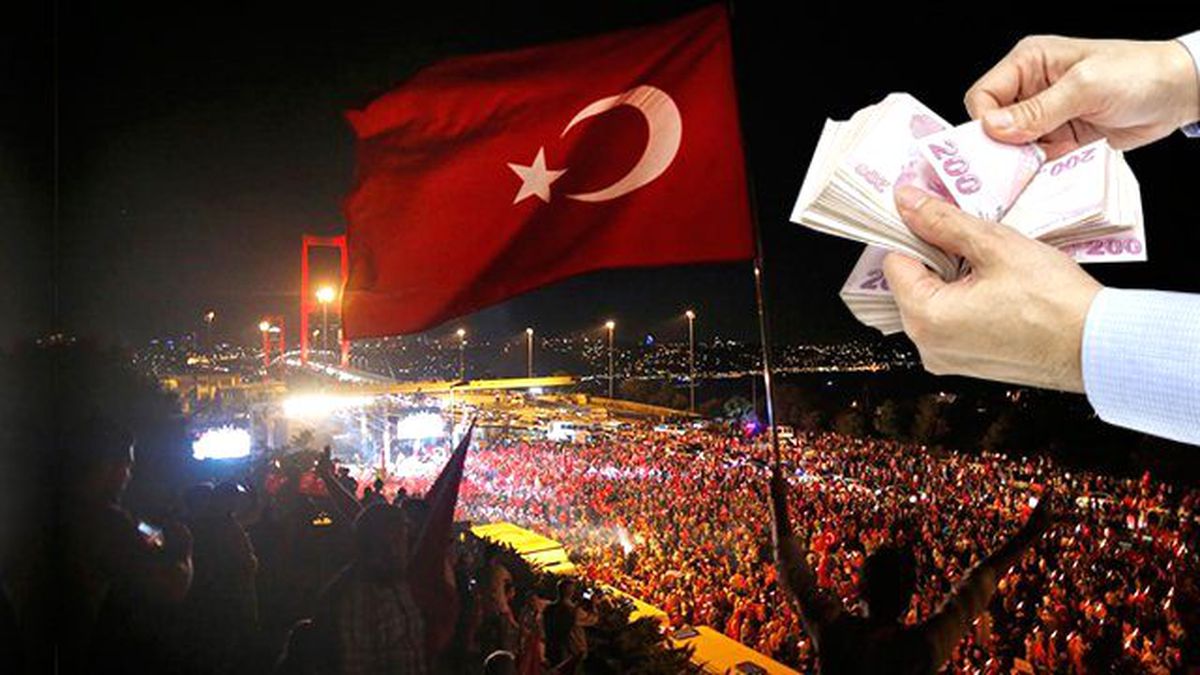 Darbe Girişiminde Yaralanan Sivillere 3.916, Sakat Kalana 47 Bin Lira!