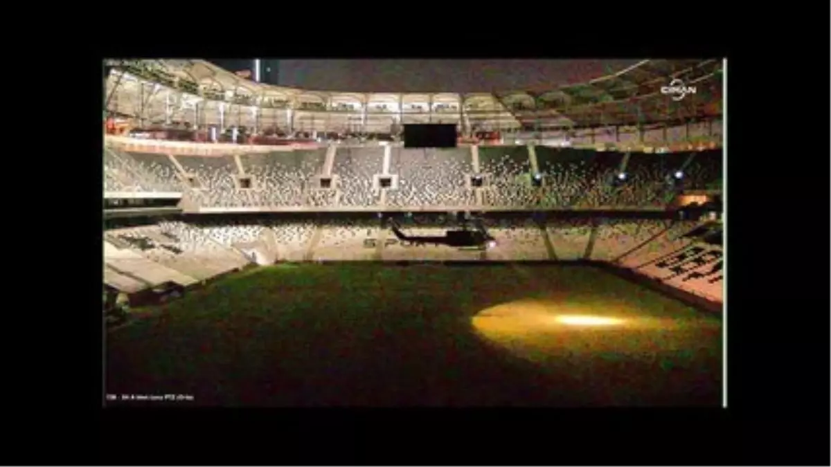 Darbeciler Vodafone Arena\'ya Böyle İndi