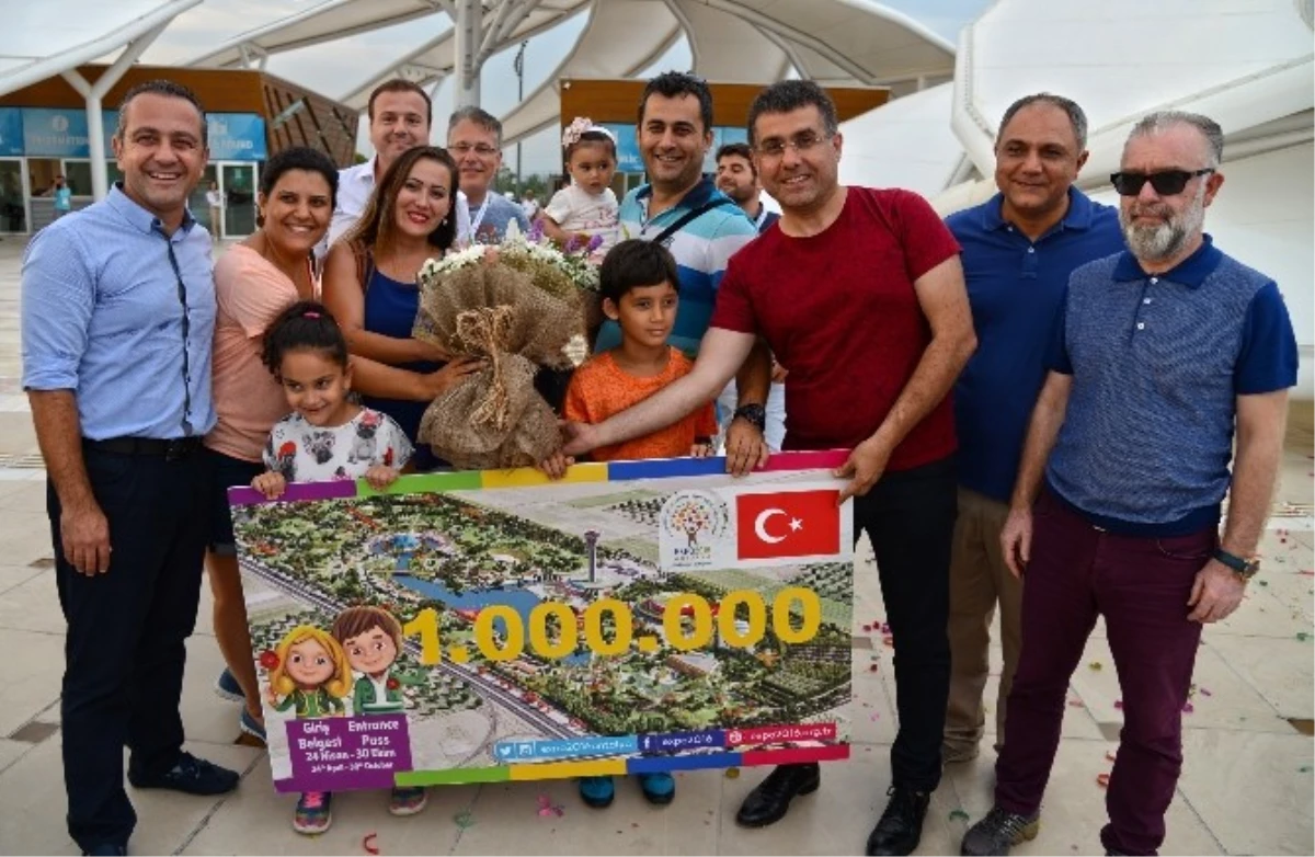 Expo 2016 Antalya, 1 Milyonuncu Ziyaretçisini Ağırladı