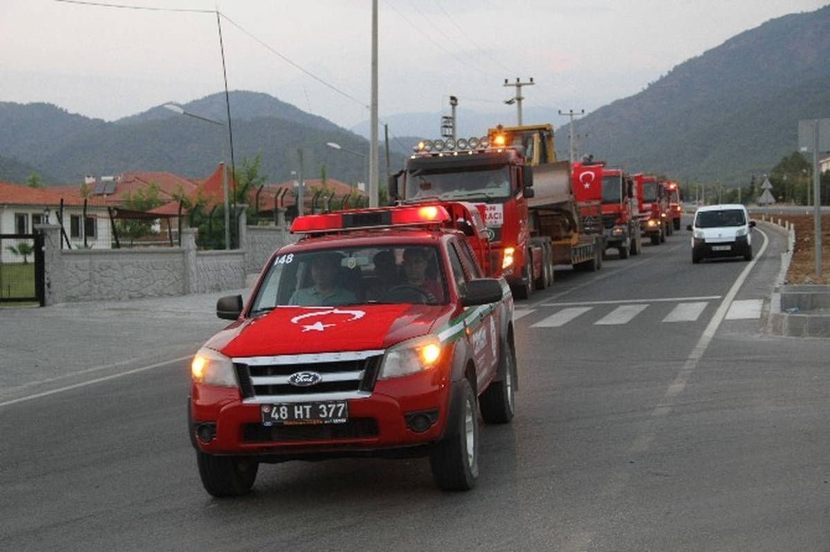 Fethiye Orman İşletme Müdürlüğü\'nden Demokrasi Nöbetine Destek