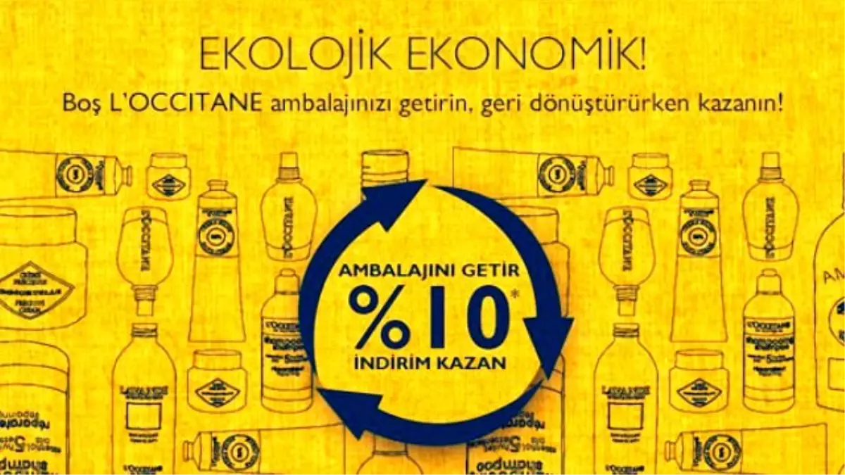 L\'Occitane\'dan Ekolojik Ekonomik Kampanya