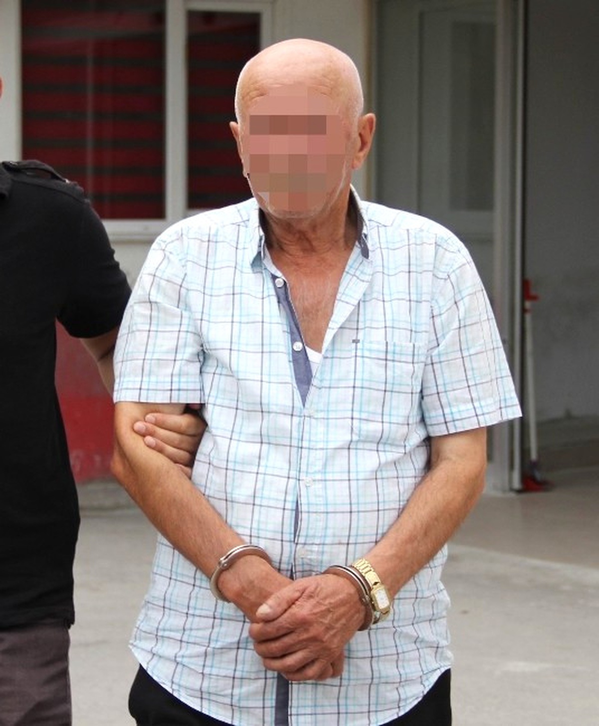 Saksıda Hint Keneviri Yetiştiren Yaşlı Adam Serbest