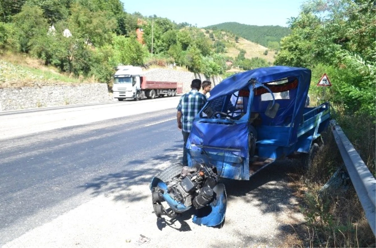 Zonguldak\'ta Pat Pat Kazası: 1 Yaralı
