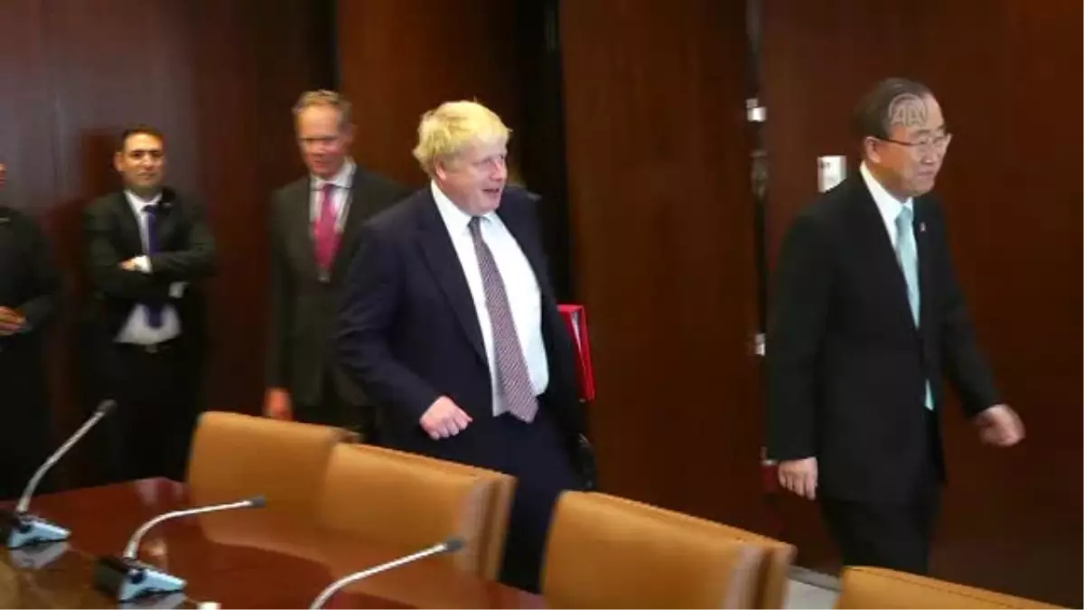 Banki-moon-Boris Johnson Görüşmesi - New