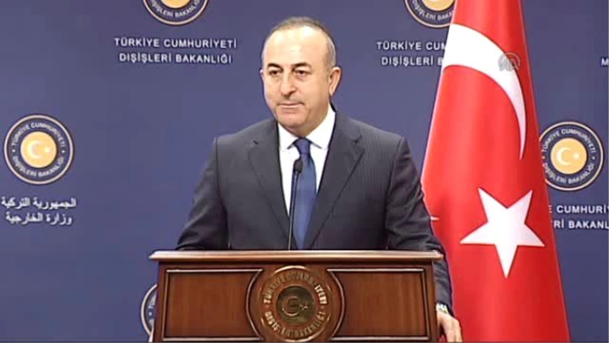 Dışişleri Bakanı Çavuşoğlu Gündemi Değerlendirdi (2)