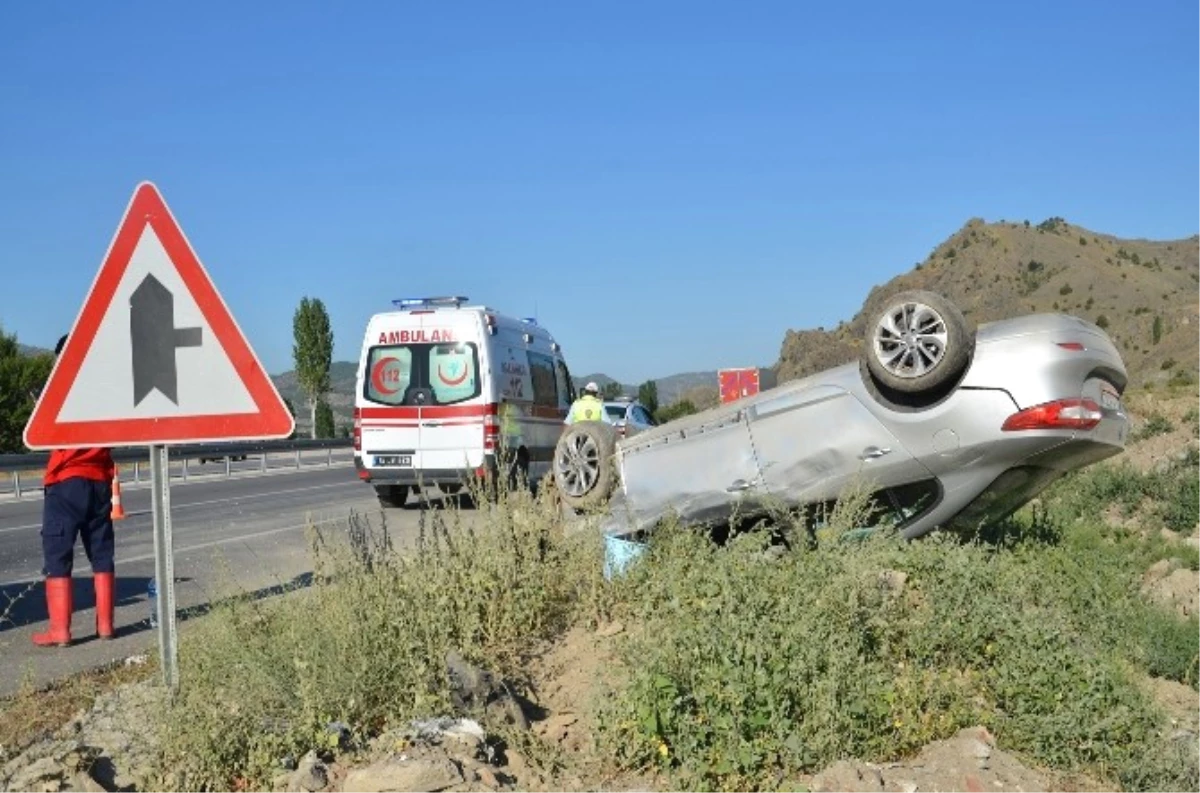 Osmancık\'ta Trafik Kazası : 3 Yaralı