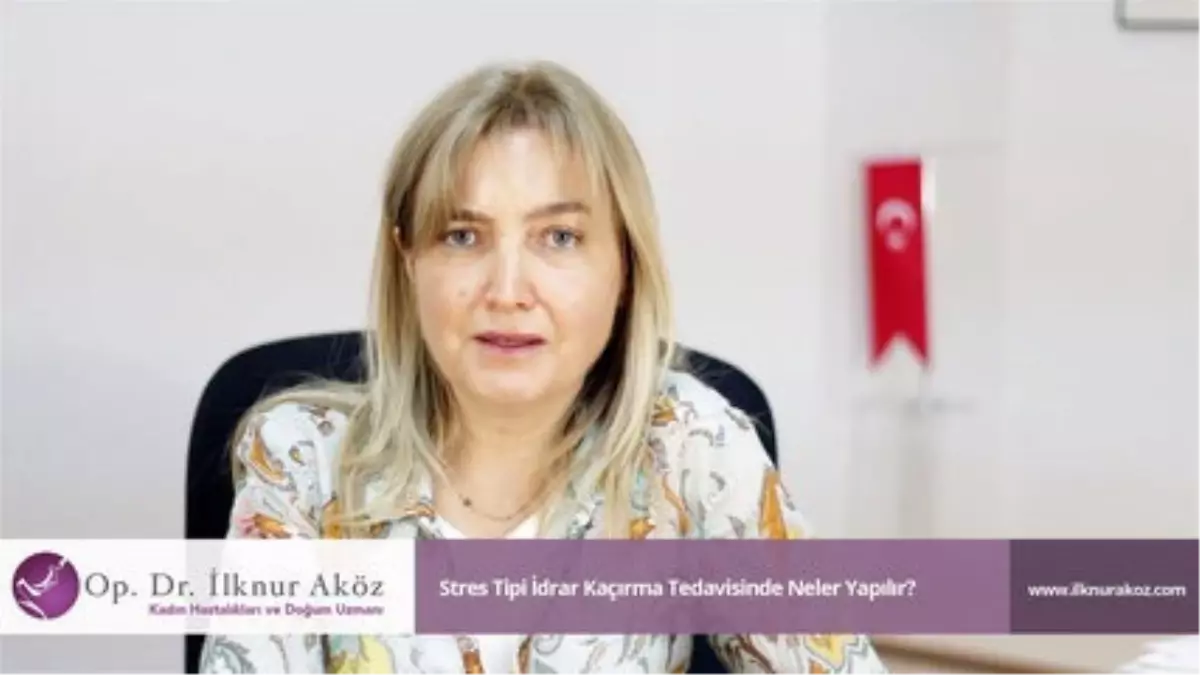 Stres Tipi İdrar Kaçırma Tedavisinde Neler Yapılır?