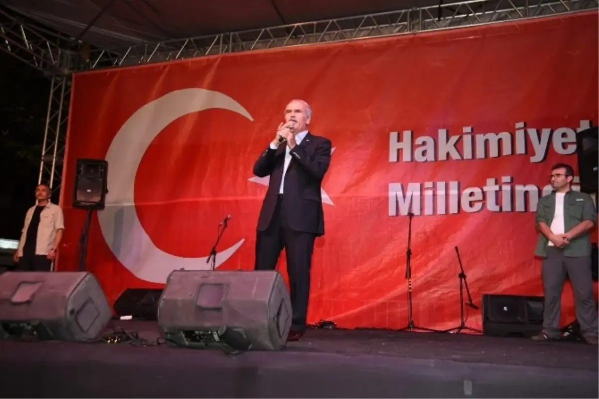 Altepe\'den Demokrasi Destanı Yazan Halka Teşekkür