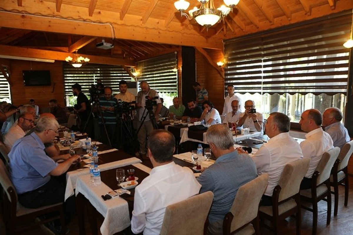 Başkan Toçoğlu ve Kılıç Basın Mensuplarıyla Buluştu
