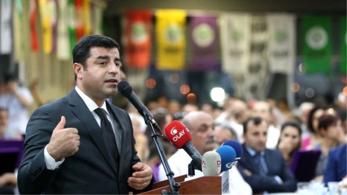 Demirtaş: Gülen Cemaatinin En Büyük Zararını Görmüş Olan Biziz