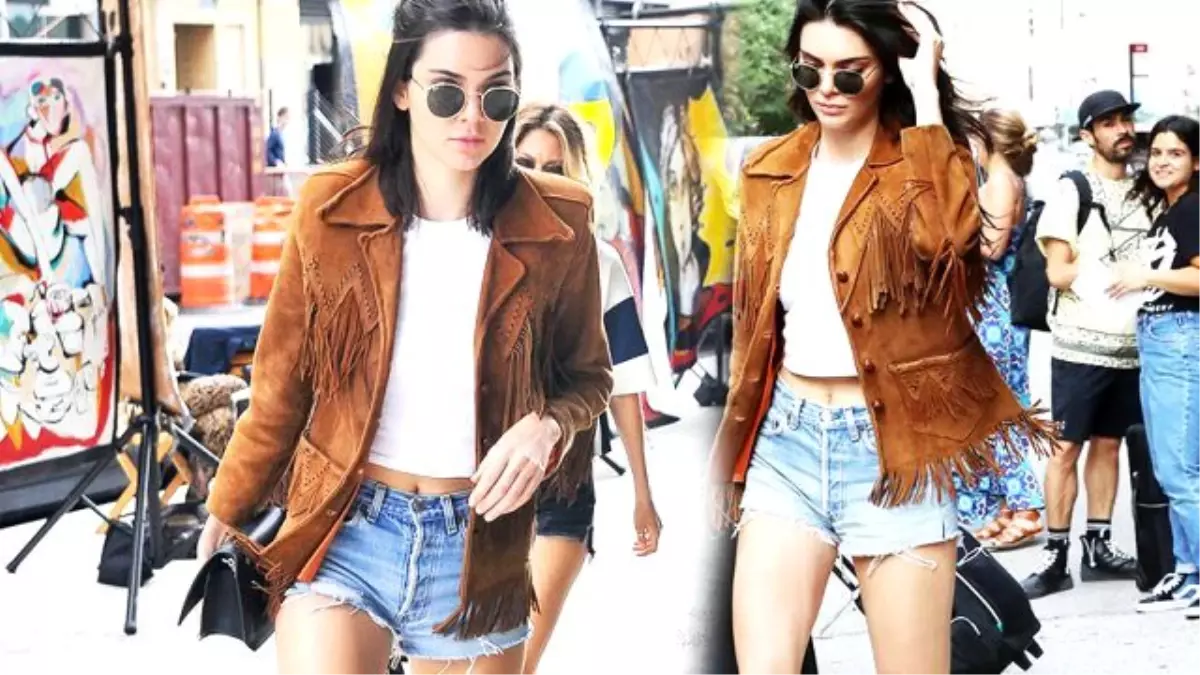 Kendall Jenner\'ın Lüks Sokak Stili Göz Dolduruyor