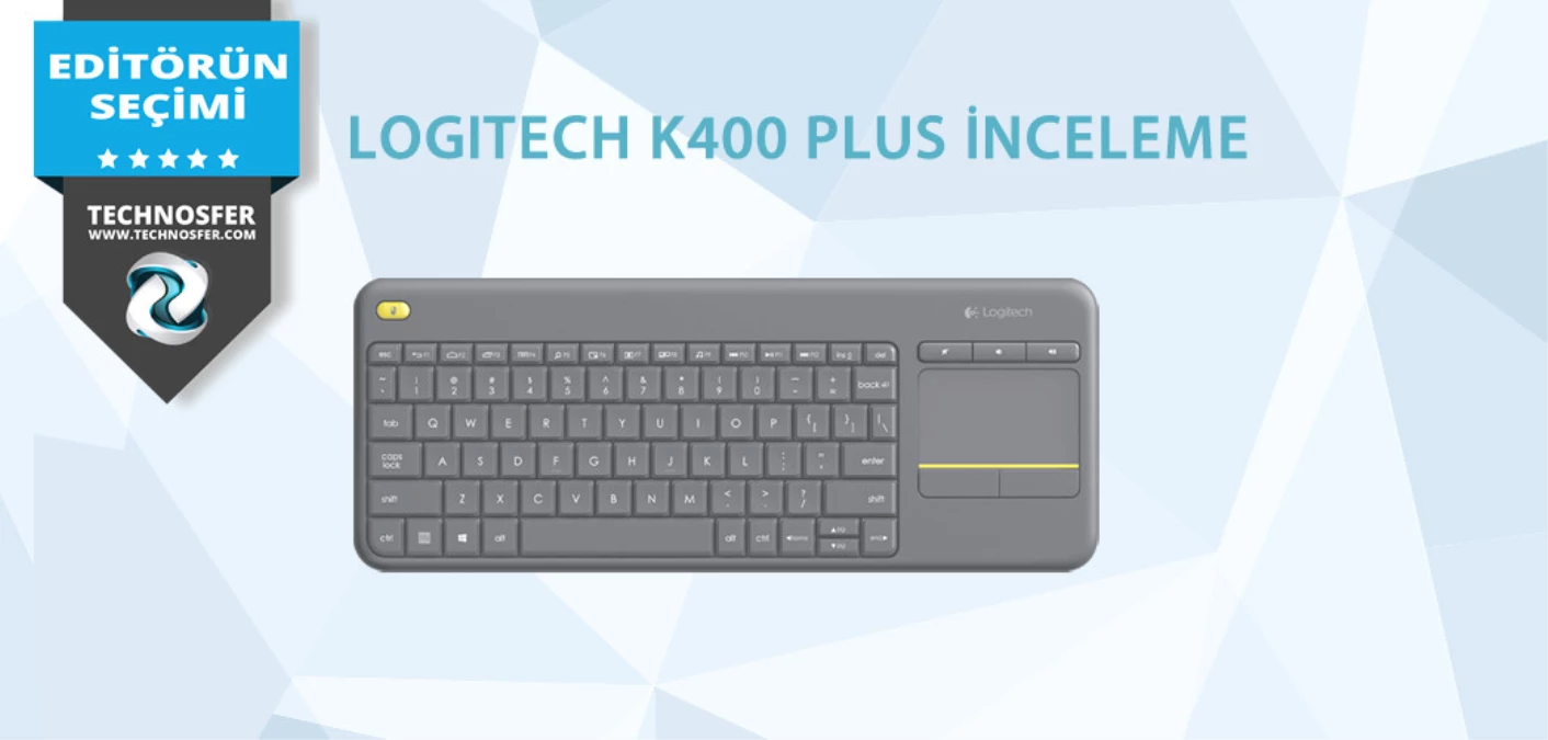 Logitech K400 Plus Klavye İnceleme
