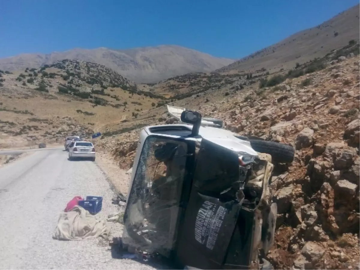 Piknik Yolunda Trafik Kazası: 1\'i Çocuk 2 Ölü, 8 Yaralı