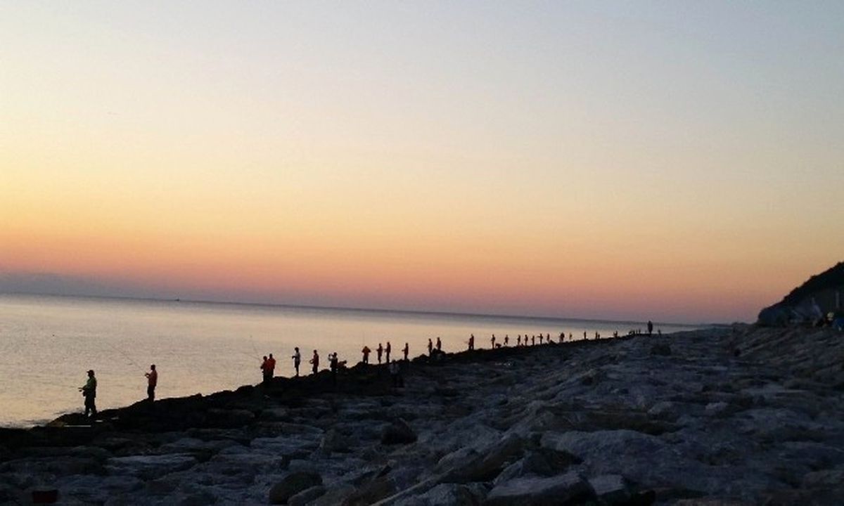 Samsun\'da Balık Tutma Yarışması