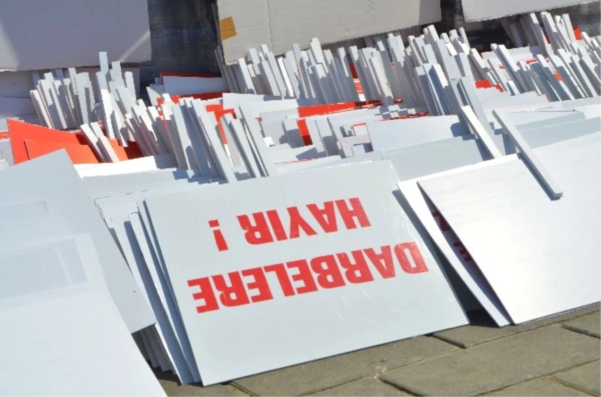 Taksim Meydanı CHP Mitingi İçin Hazırlandı