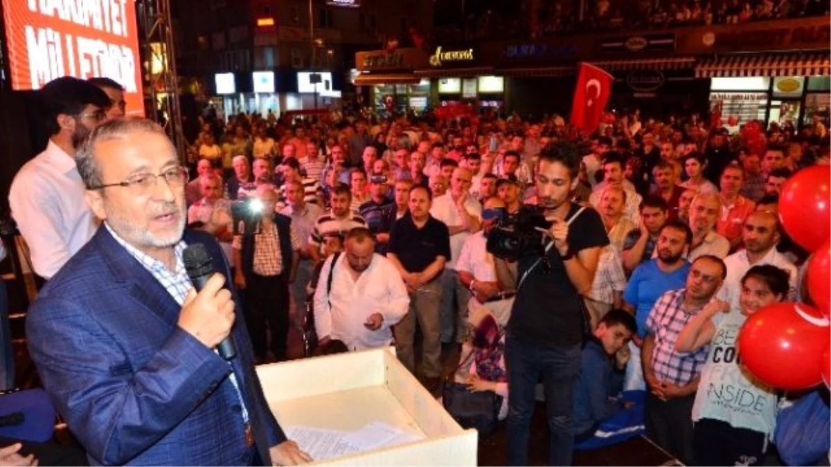 Zonguldak\'ta "Milli İradeye Saygı" Programı