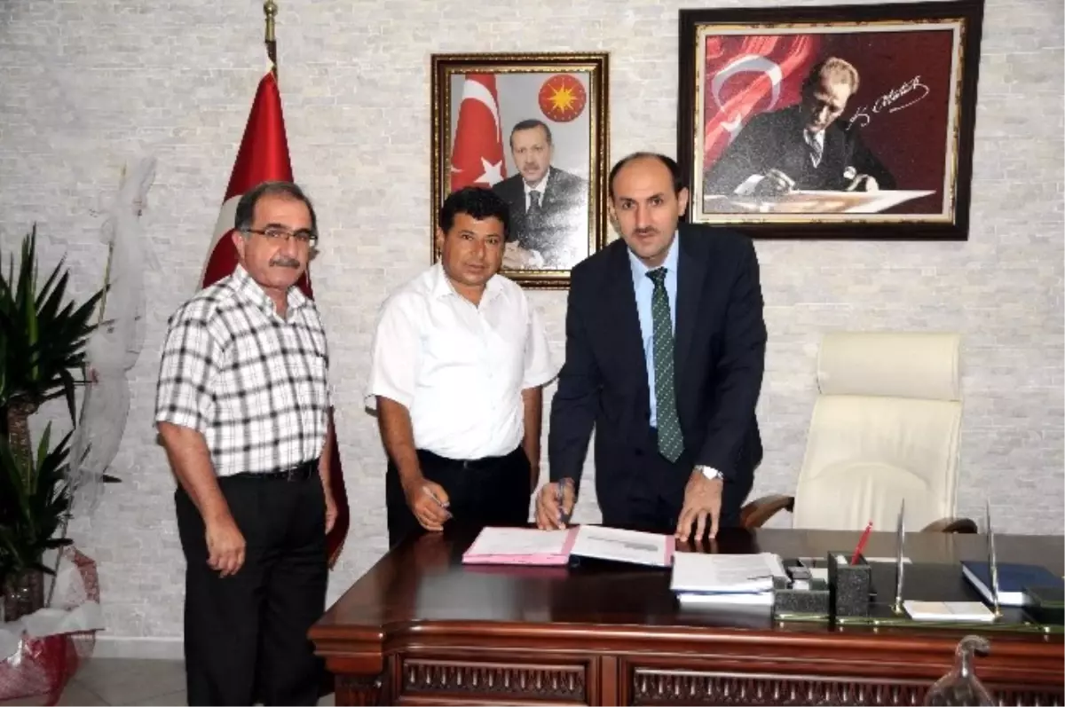 Bireysel Sulama Sistemlerinin Desteklenmesi Programında Hibe Alanlar Sözleşmelerini İmzaladı