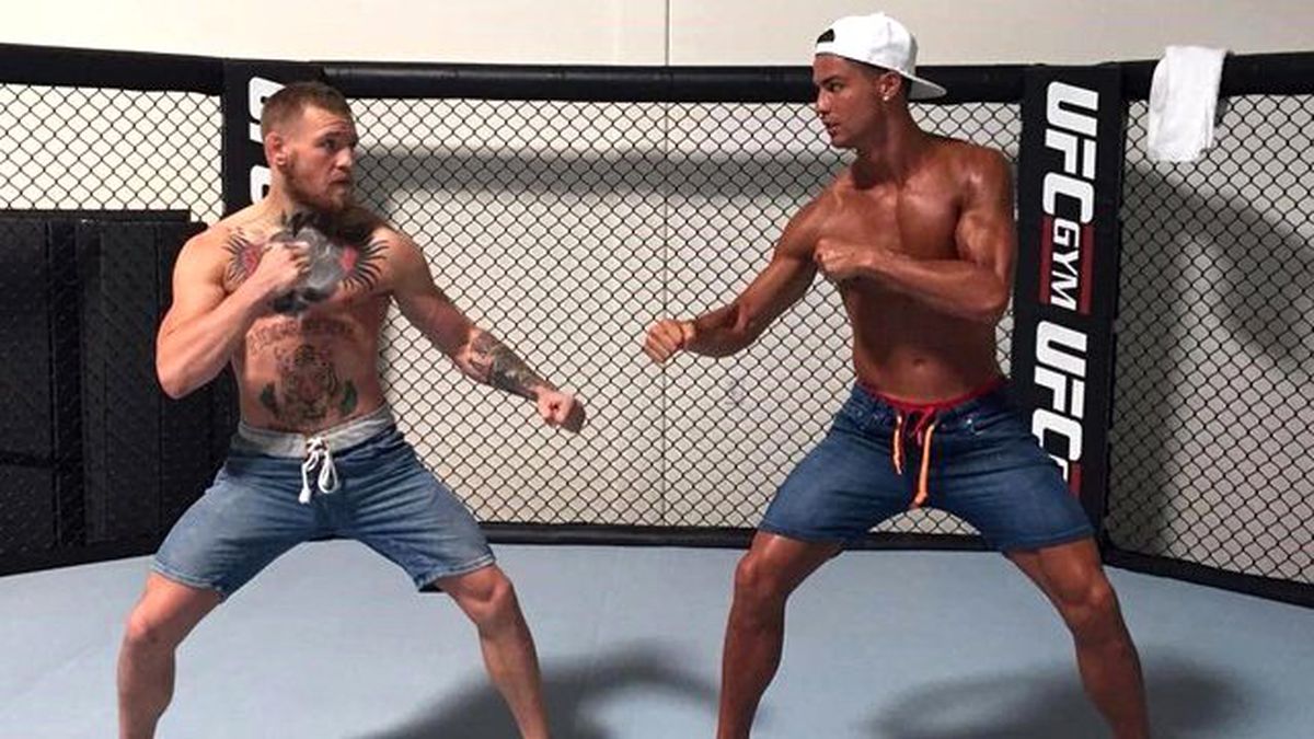 Cristiano Ronaldo, Conor McGregor'la Görüştü: Seni Görmek Güzeldi Kardeşim