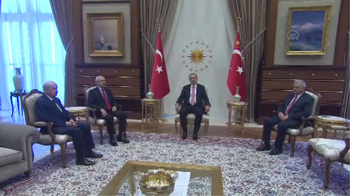 Cumhurbaşkanı Erdoğan\'ın Liderleri Kabulü Başladı - Ankara