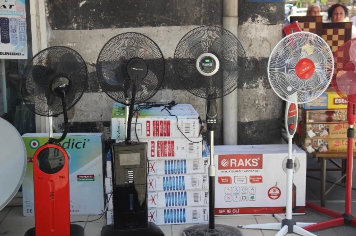 Diyarbakır\'da Klima ve Vantilatör Satışları Patladı