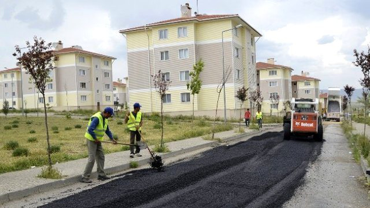 Tepebaşı Belediyesi Yol Yapım Çalışmaları