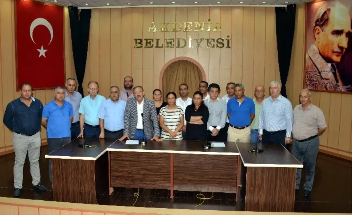 Akdeniz Belediyesi Meclisi\'nden Darbeye Karşı Ortak Bildiri