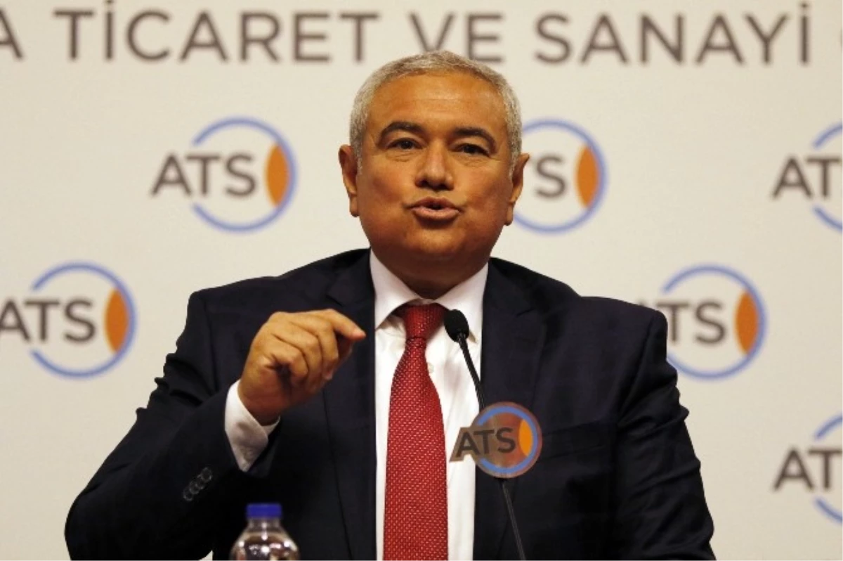 Atso Başkanı Çetin: "Antalya\'nın Ekonomik Göstergeleri Düşüşte"