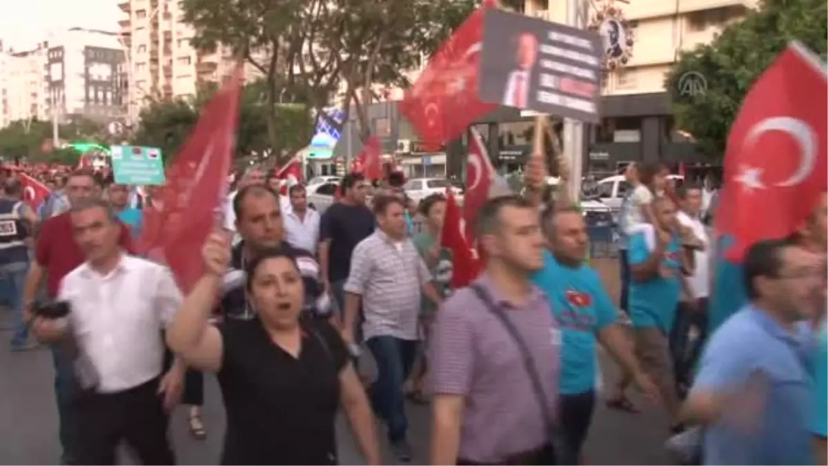 Fetö\'nün Darbe Girişimine Tepkiler - Adana/hatay/