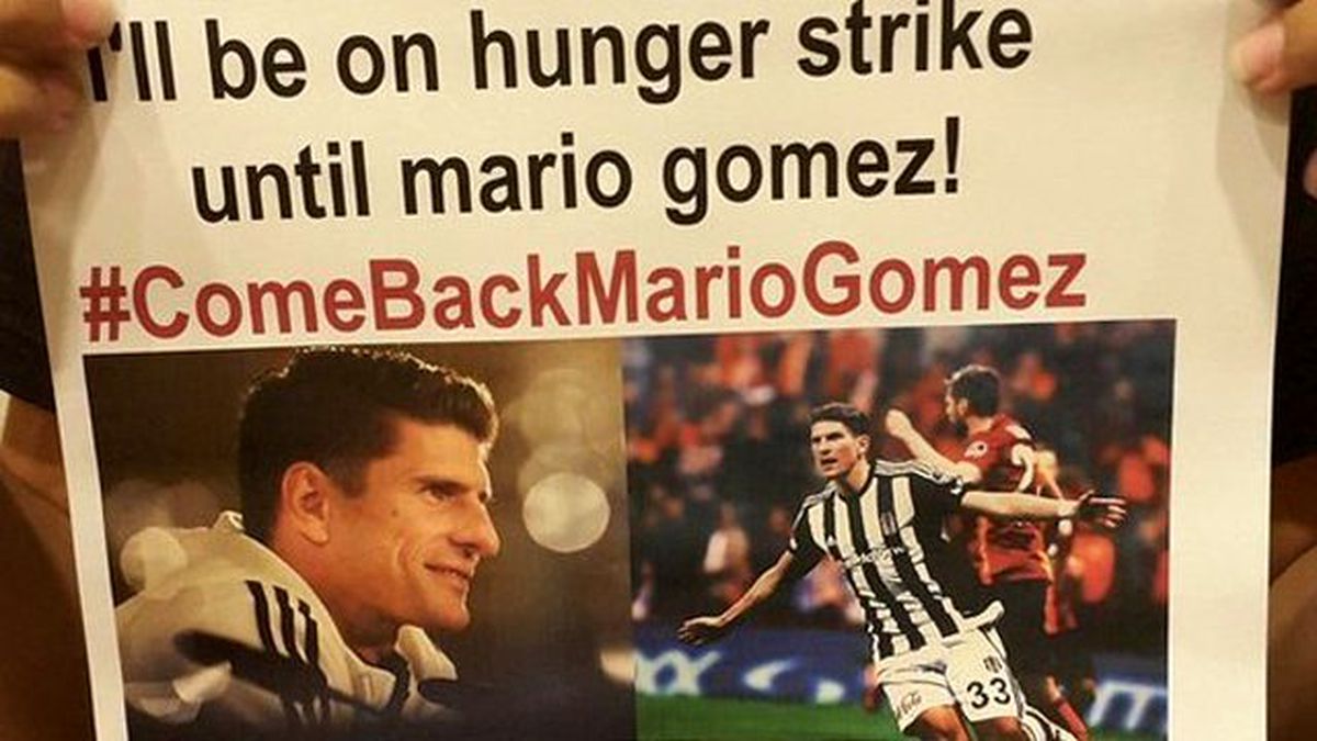 Beşiktaşlı Taraftar, Mario Gomez İçin Açlık Grevine Başladı