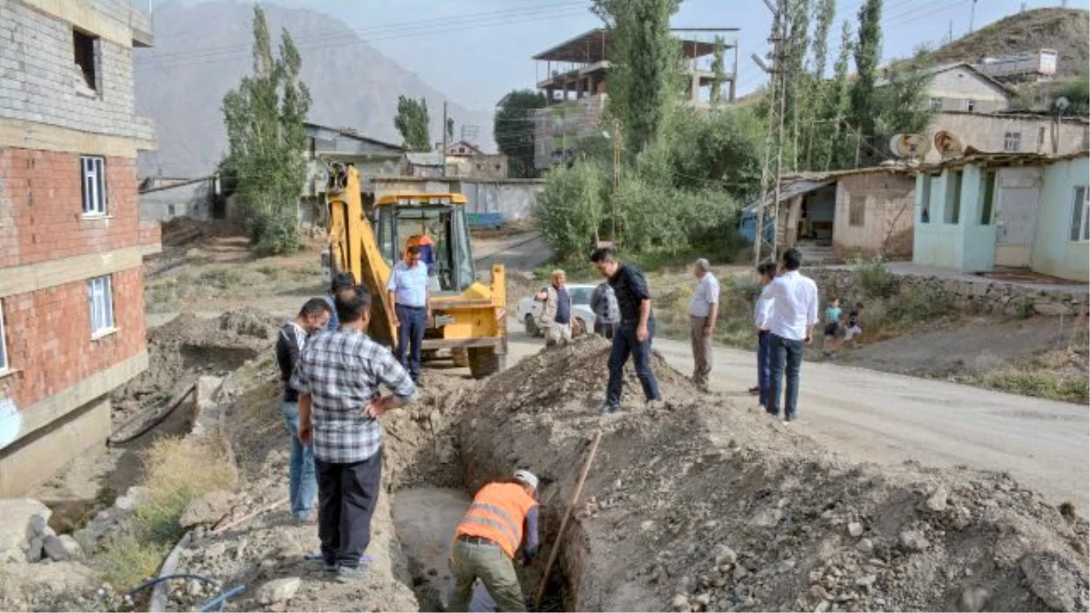 Hakkari\'de altyapı ve üstyapı çalışmaları