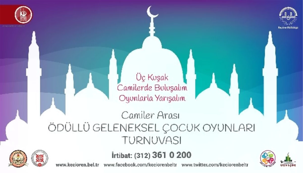 Keçiören\'de Camiler Arası Ödüllü Geleneksel Çocuk Oyunları Turnuvası Başladı