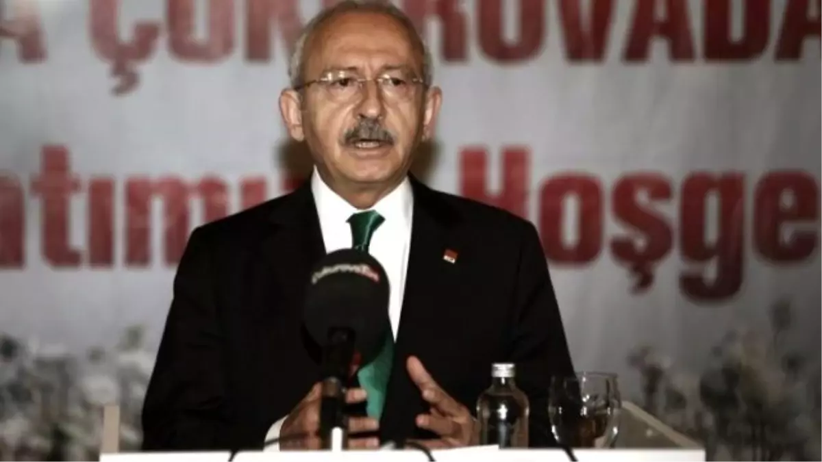 Kılıçdaroğlu: Fetullah Gülen\'in Kesinlikle Türkiye\'ye İade Edilmesi Lazım