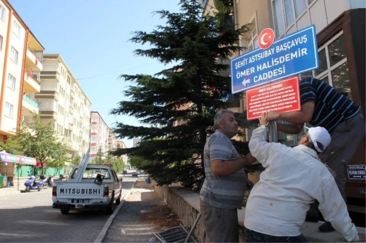 Şehitlerin İsimleri Nevşehir\'de Park ve Cadde de Yaşayacak