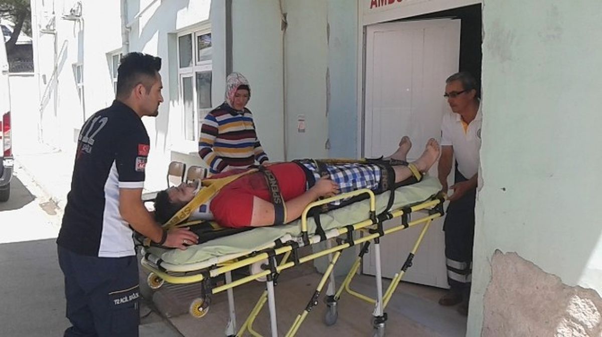 Tekirdağ\'da Trafik Kazası: 1 Yaralı