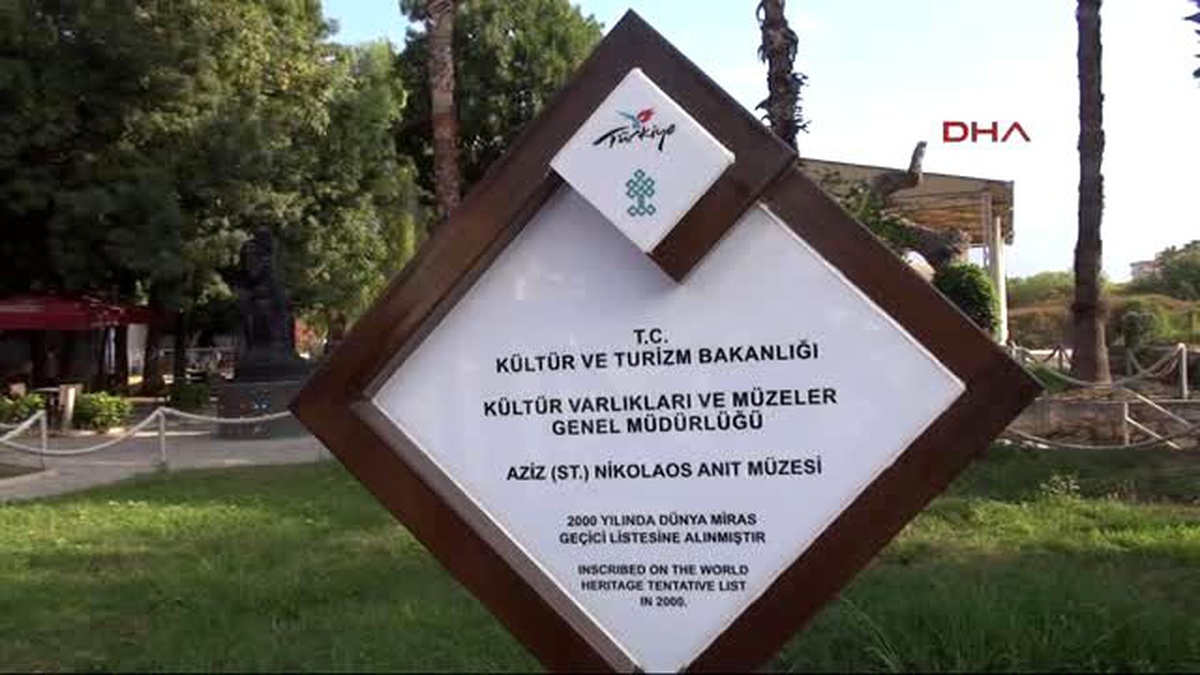 Antalya - Aziz Nikolaos Anıt Müzesi\'nde Kazılar Başladı