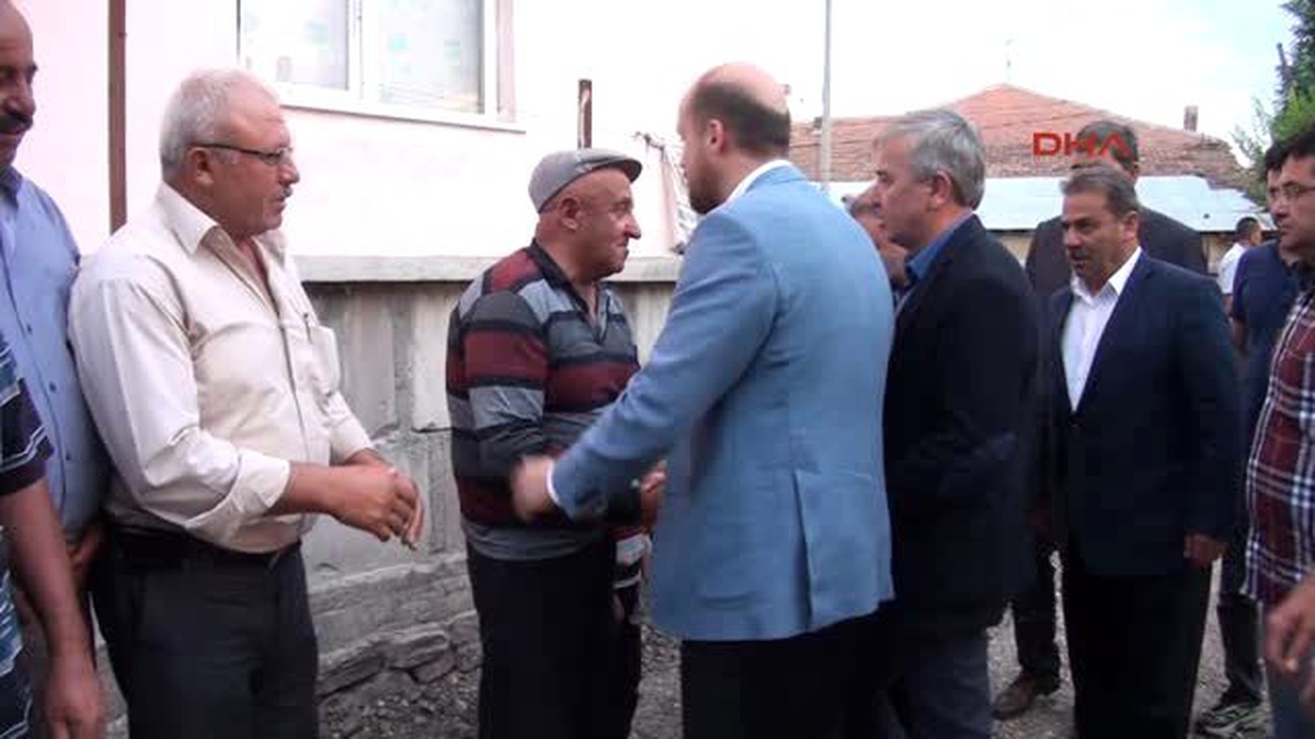 Bilal Erdoğan\'dan Demokrasi Şehitlerinin Ailelerine Taziye Ziyareti