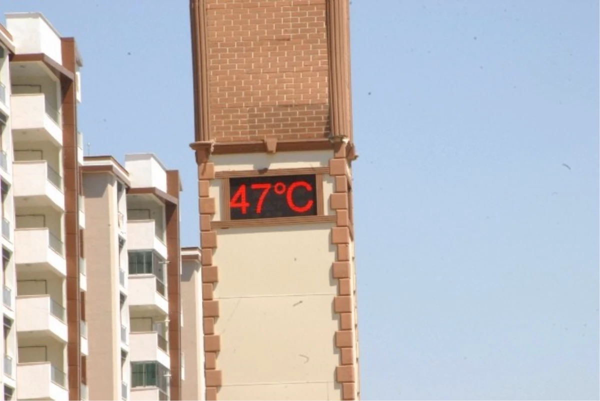 Diyarbakır\'da Termometreler 47 Dereceyi Gösterdi