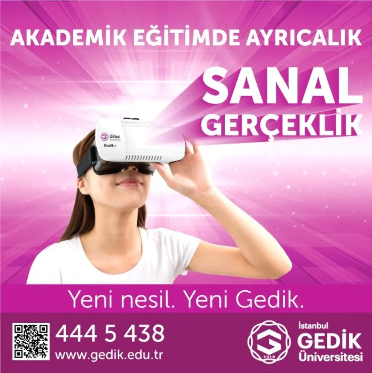 Gedik Üniversitesi Sanal Gerçeklik Tabanlı Eğitimlerine Başladı