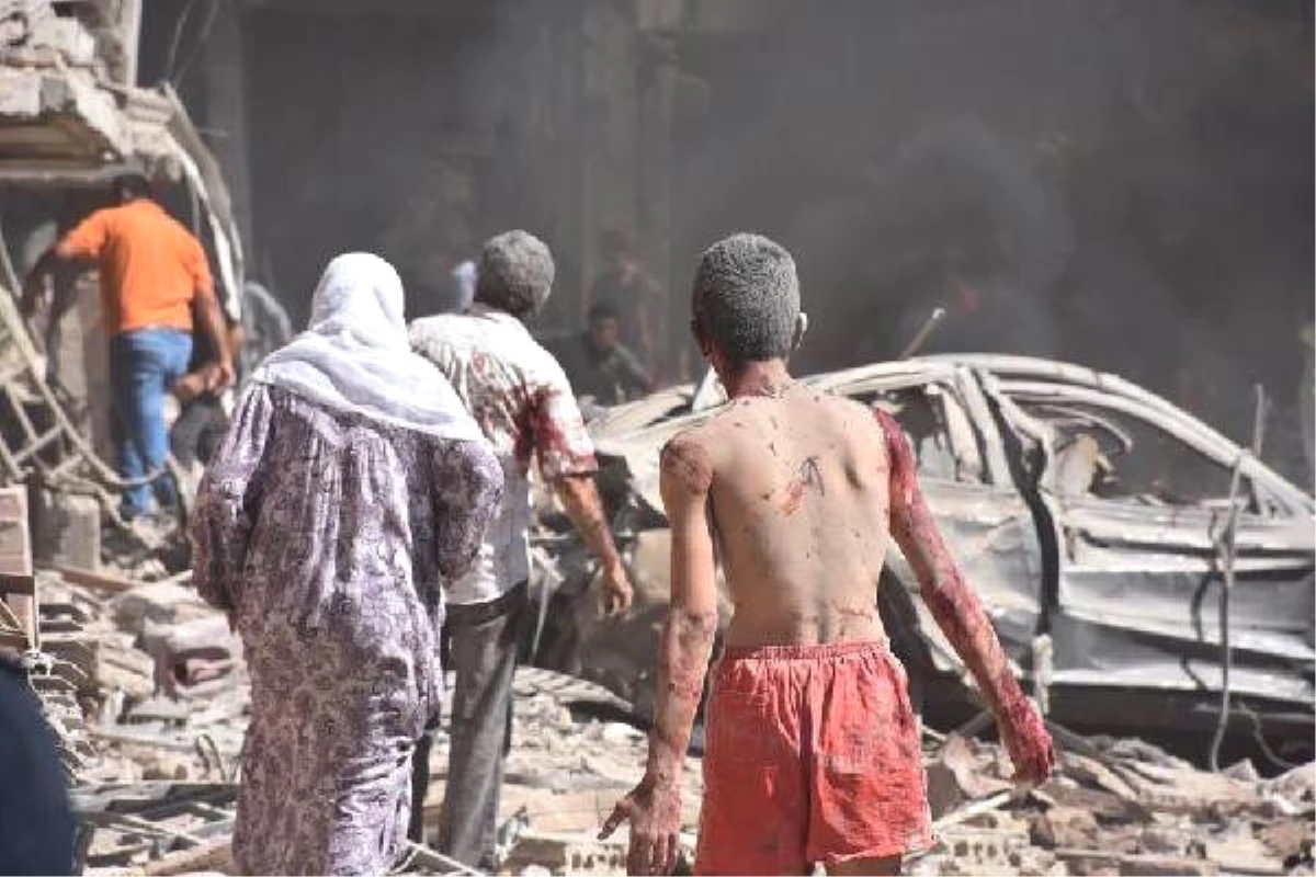Kamışlı\'da Bomba Yüklü Kamyon Patlatıldı: Çok Sayıda Ölü ve Yaralı Var (2)