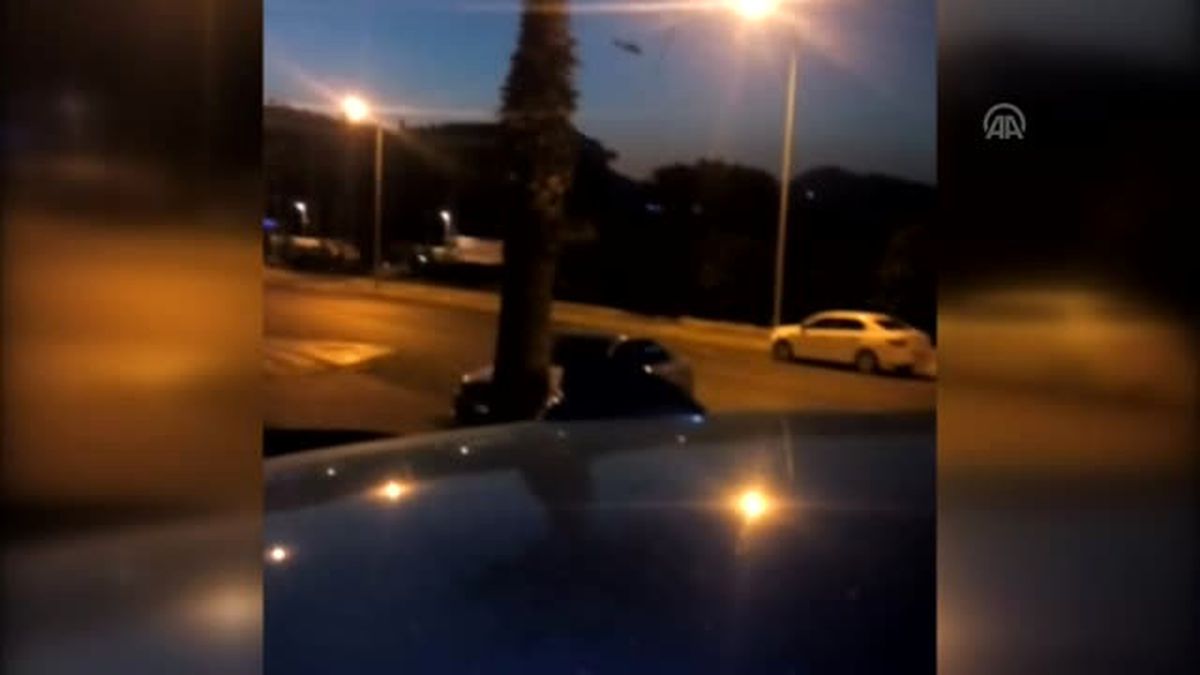 Marmaris\'teki Otele Askerleri Almaya Gelen Helikoptere Polislerin Ateş Açma Anı
