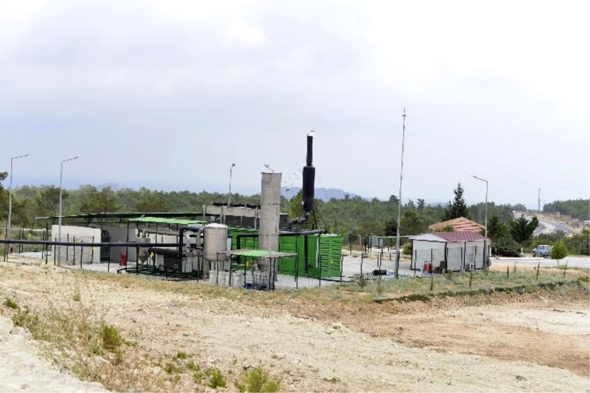 Mersin Büyükşehir Belediyesi Silifke\'de Çöpten Elektrik Üretmeye Başladı