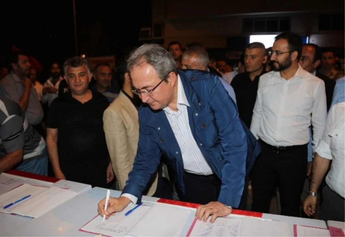 Nevşehir Belediye Başkanı Ünver, İdam Cezası İçin İmza Kampanyasına Destek Verdi