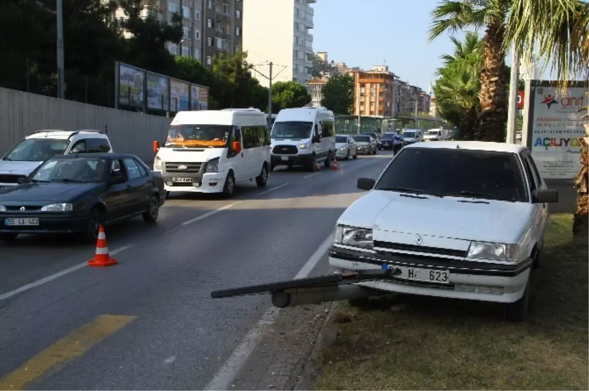 Samsun\'da Trafik Kazası