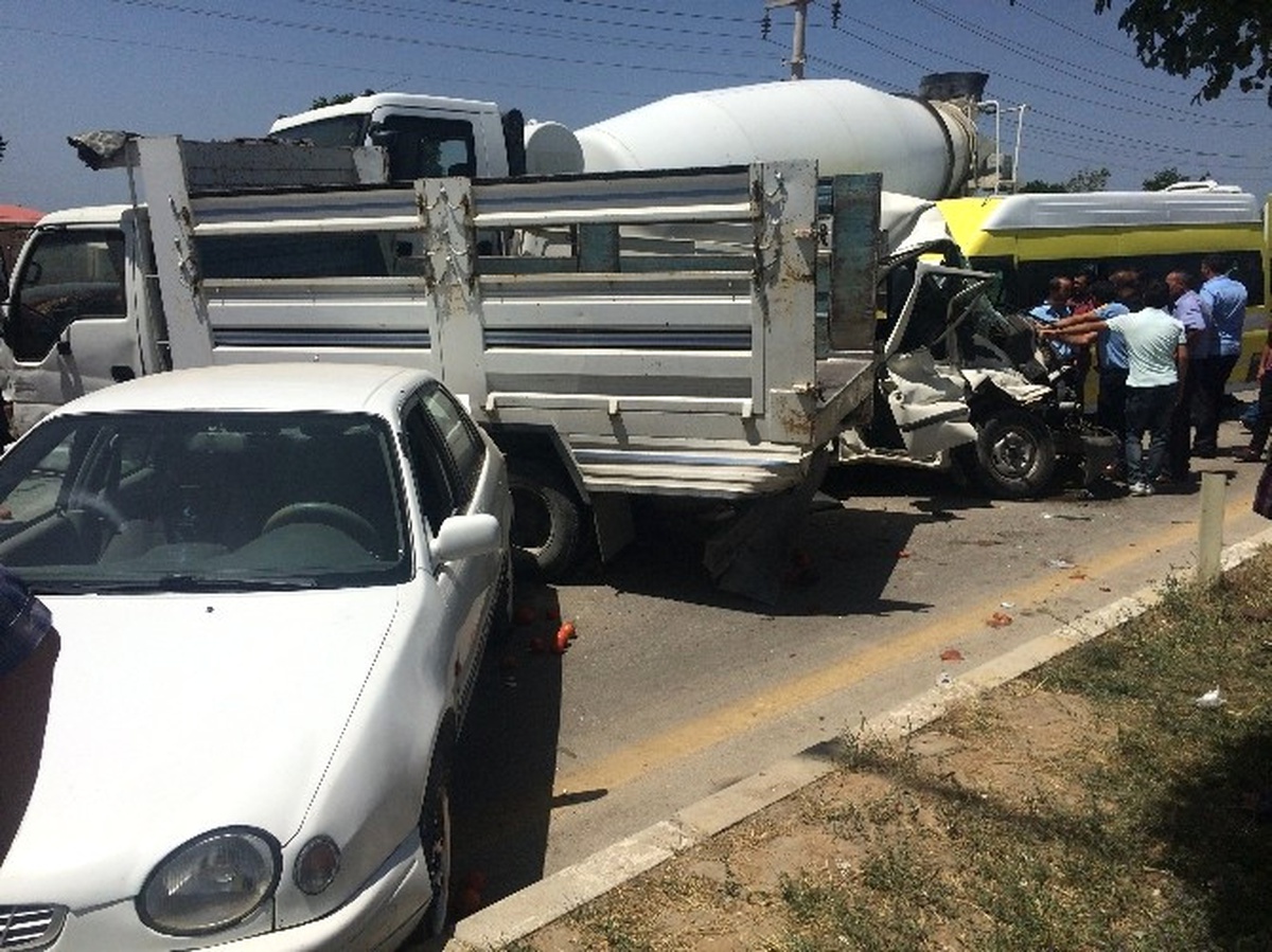 Van\'da Zincirleme Trafik Kazası; 11 Yaralı