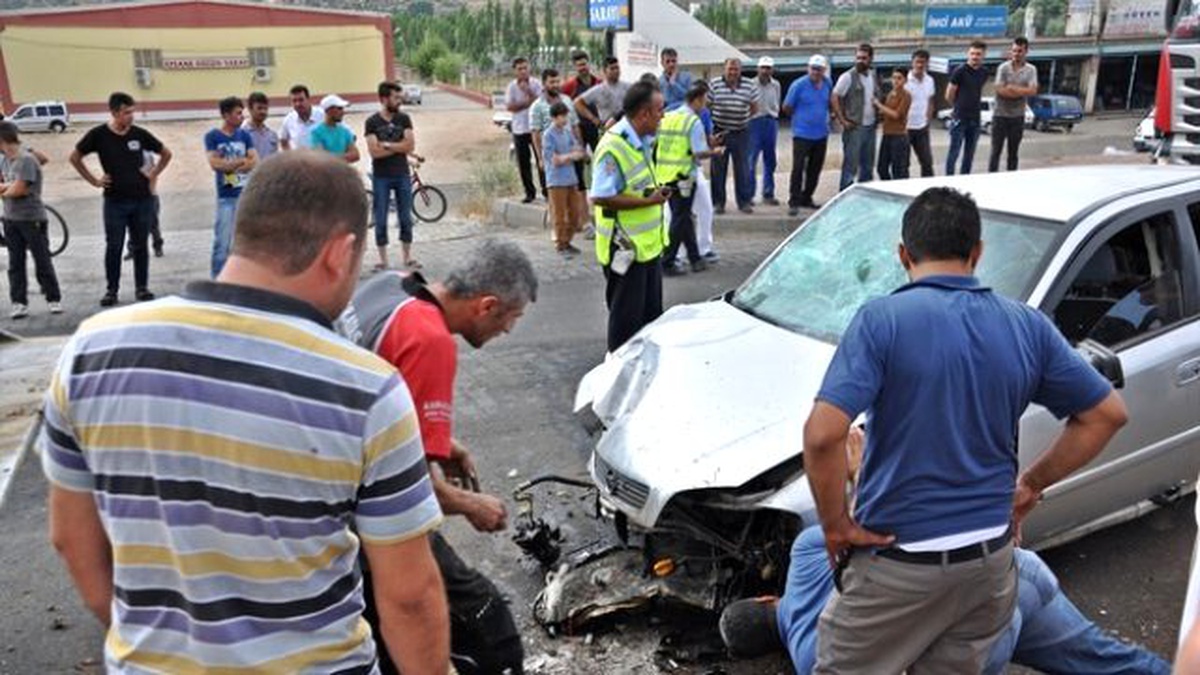 Adıyaman\'da Trafik Kazası: 1 Yaralı