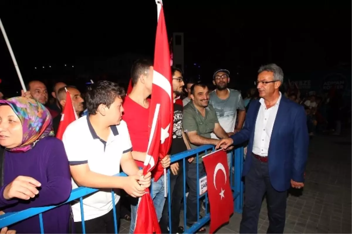 Başkan Köşker: "Bu Nöbet Herkesin Davası Oldu"