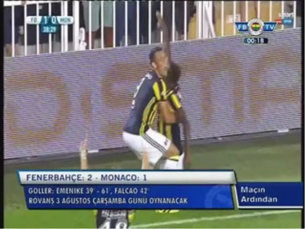 Fenerbahçe 2-1 Monaco - Maçın Özeti 27/07/2016